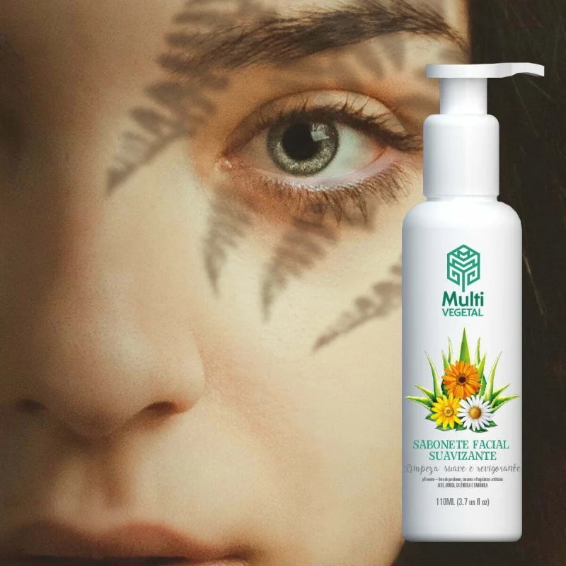 Sabonete Facial Suavizante - Camomila e Calêndula - 110ml - Image 4