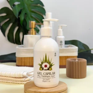 Gel Gelatina Capilar Natural – Algas Marinhas, Aloe e Hibisco- 230g
