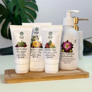 Kit hidratação e nutrição corporal