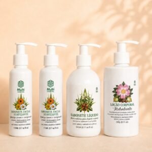 Kit para Banho e Hidratação Corporal