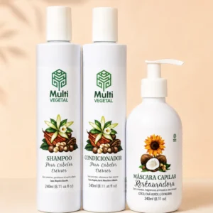Kit Hidratação – Cabelos Castanhos e Escuros