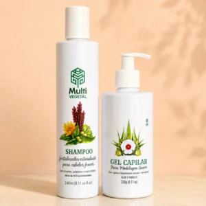 Kit Shampoo de Ervas Estimulantes + Gel Modelador