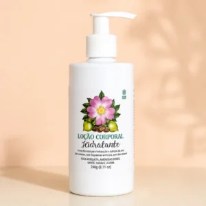 Loção Hidratante Corporal - Rosa mosqueta e Amêndoas