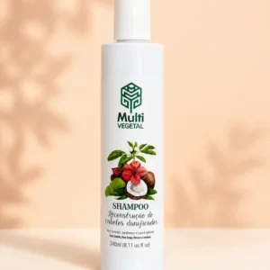 Shampoo Cabelo Danificado – Coco e Hibisco