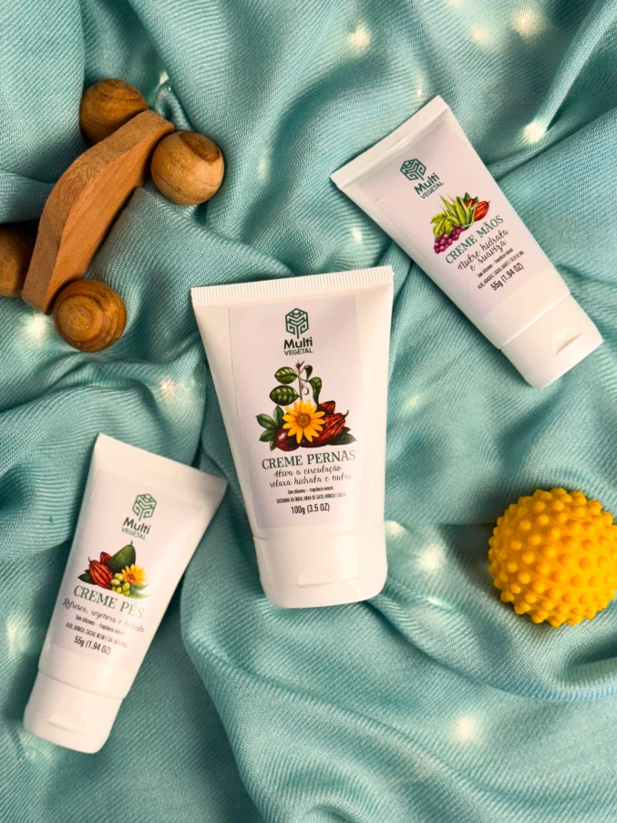 Revendedora Multi Vegetal com produtos da linha natural